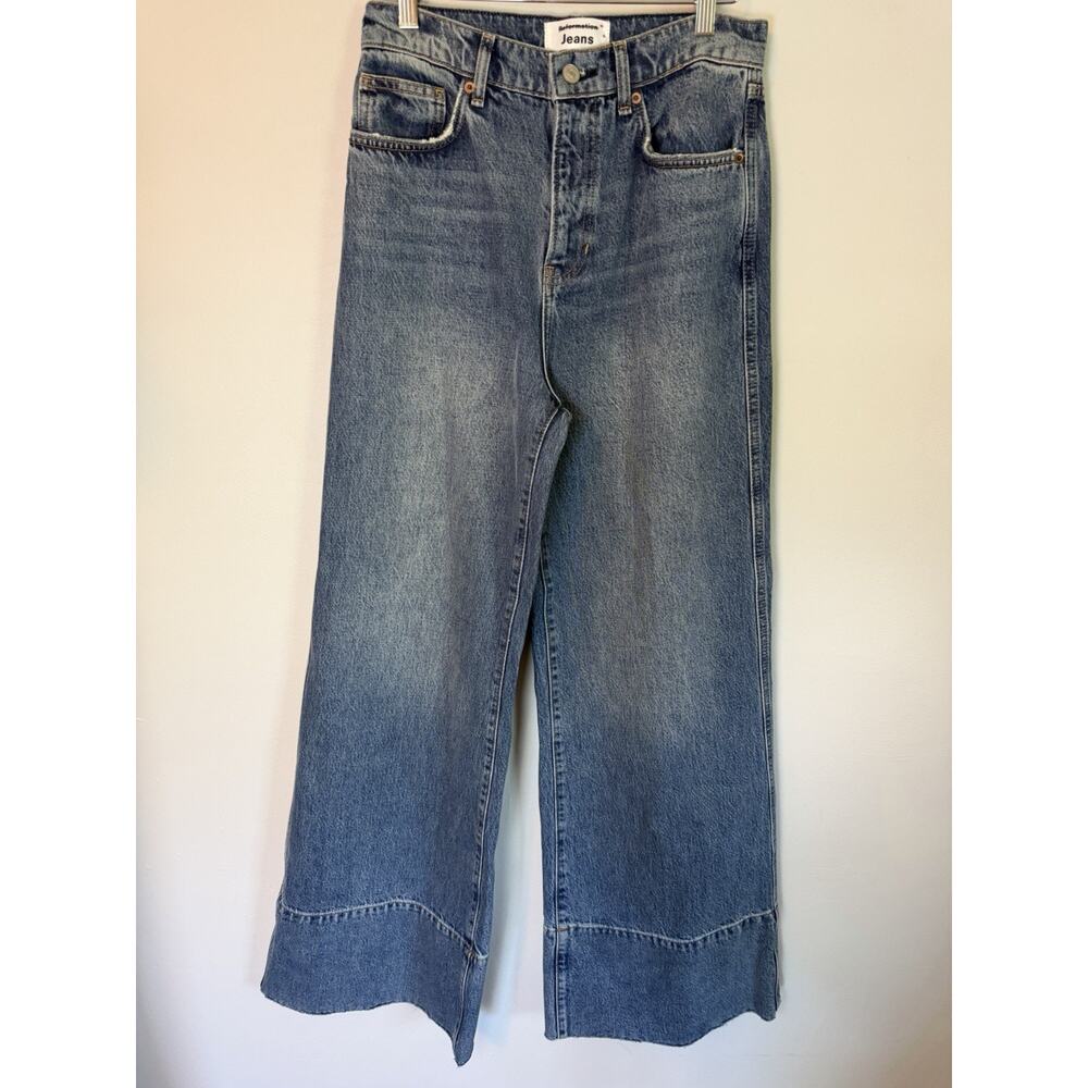 Reformation Penney High Rise Relaxed Wide Leg Jeans 28" Waist NEW $198 - Picture 13 of 16